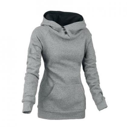 Girl Hoodie - Latest Casual Split Joint Cotton..