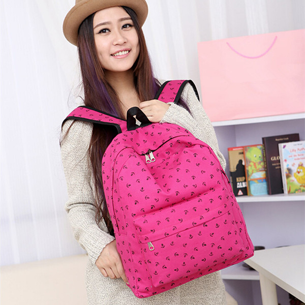 Full Anchor Printed Backpack 0627023 on Luulla